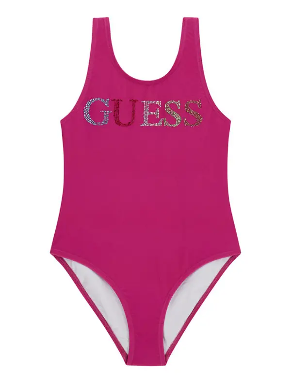 Guess Guess Kupaći kostim J6GZ29 KCA60 Tamno roza
