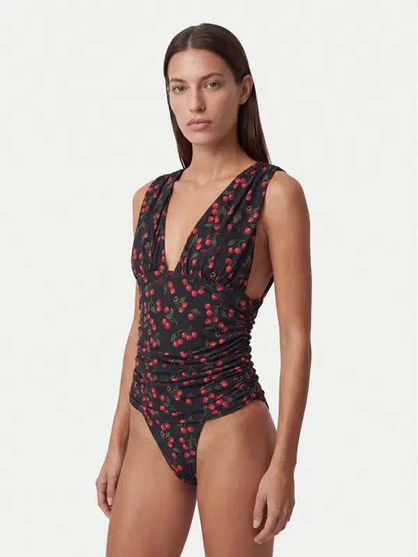 Guess Guess Kupaći kostim W6YZ34 K7181 Crna