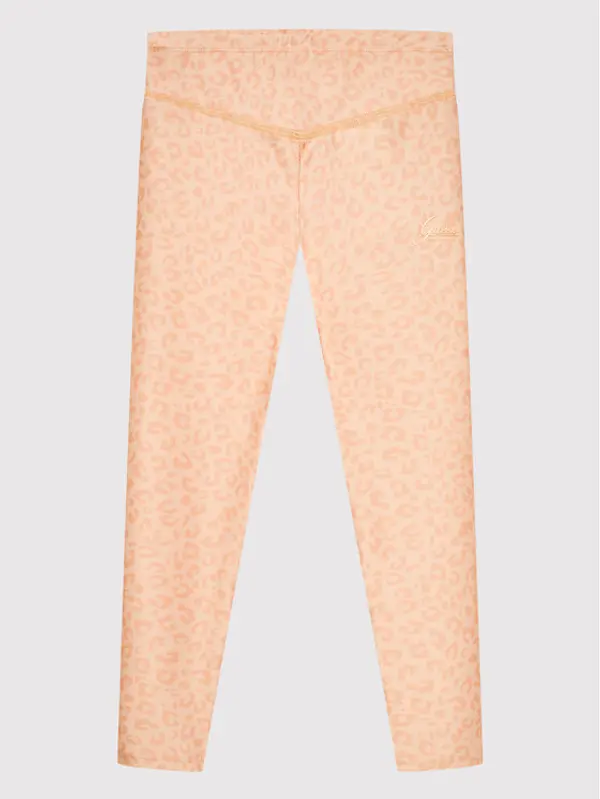 Guess Guess Leggings J2YB00 MC01P Narančasta Slim Fit