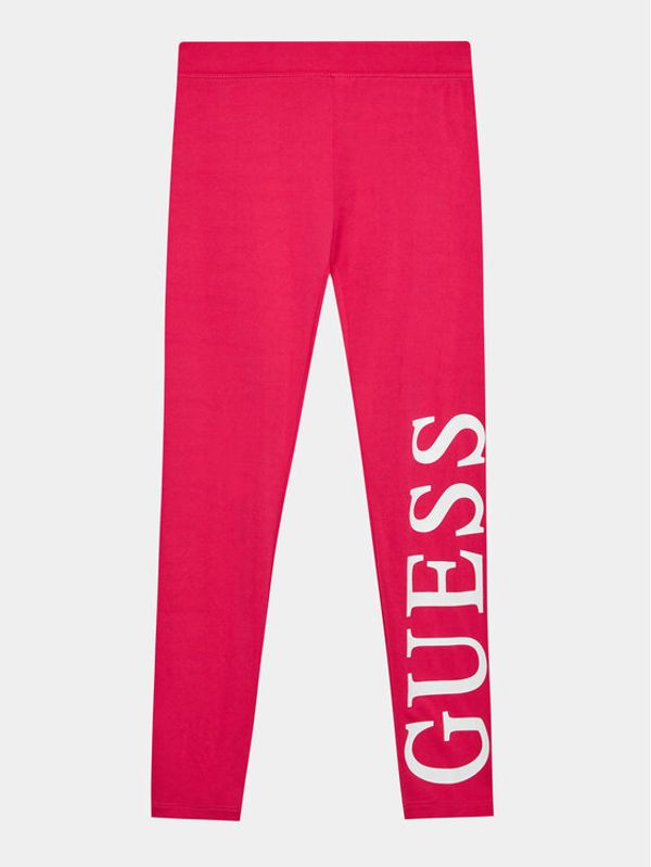 Guess Guess Leggings J3YB00 KBSV0 Ružičasta Slim Fit