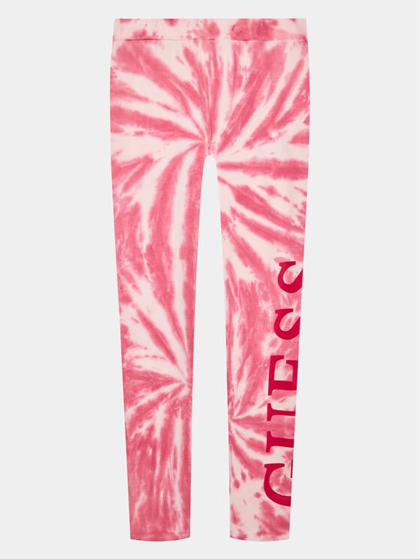 Guess Guess Leggings J3YB02 J1313 Ružičasta Slim Fit