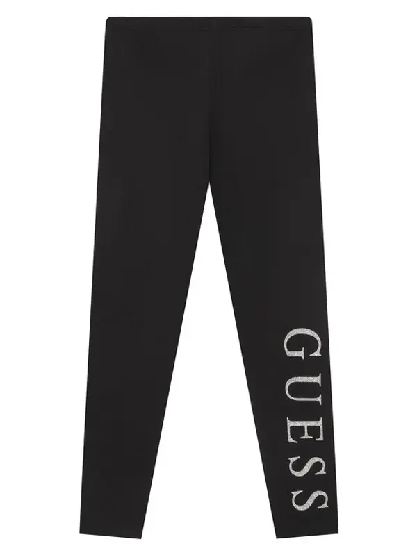 Guess Guess Leggings J93B11 J1314 Crna Slim Fit
