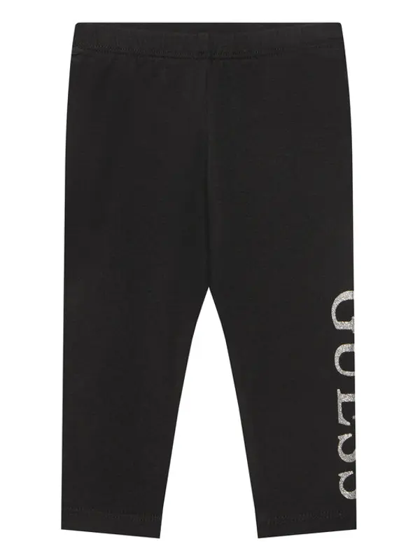 Guess Guess Leggings K3YB01 J1314 Crna Slim Fit