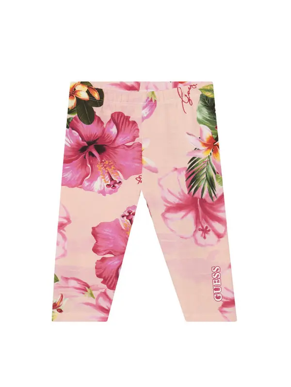 Guess Guess Leggings K6GB00 J1314 Ružičasta Slim Fit