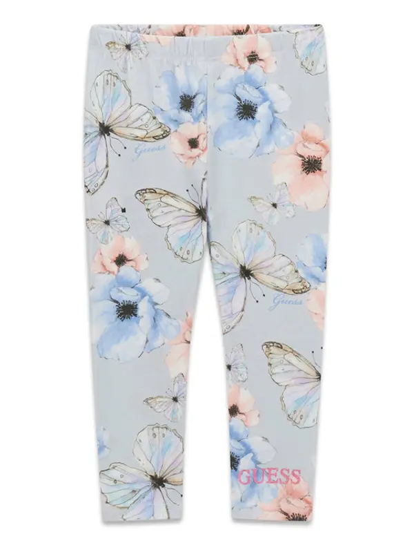 Guess Guess Leggings K6RB07 J1314 Svijetloplava Slim Fit