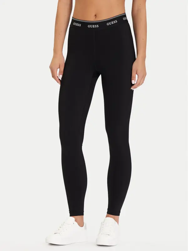 Guess Guess Leggings V5BB06 K1942 Crna Slim Fit