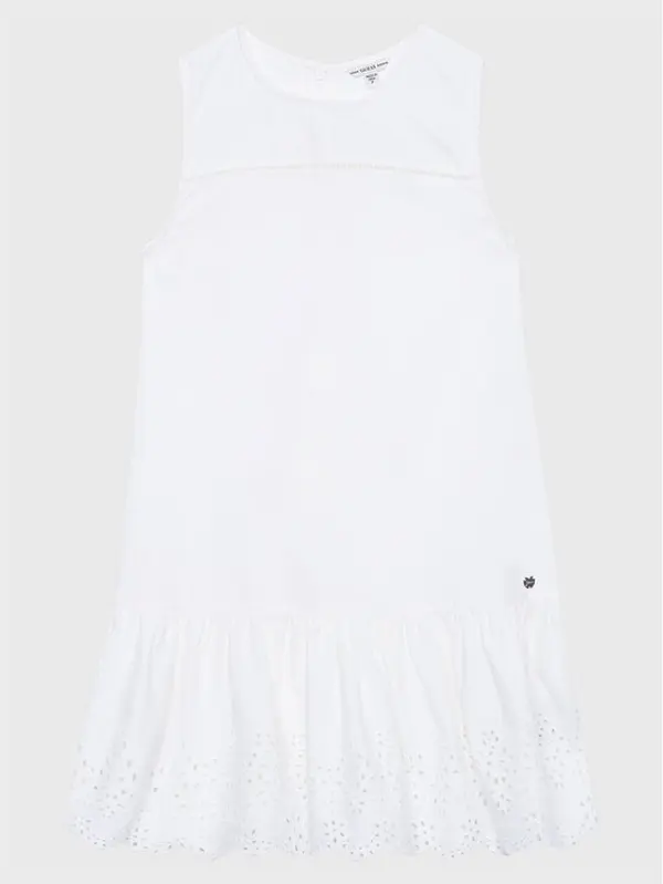 Guess Guess Ljetna haljina J3GK10 WCVM0 Bijela Regular Fit