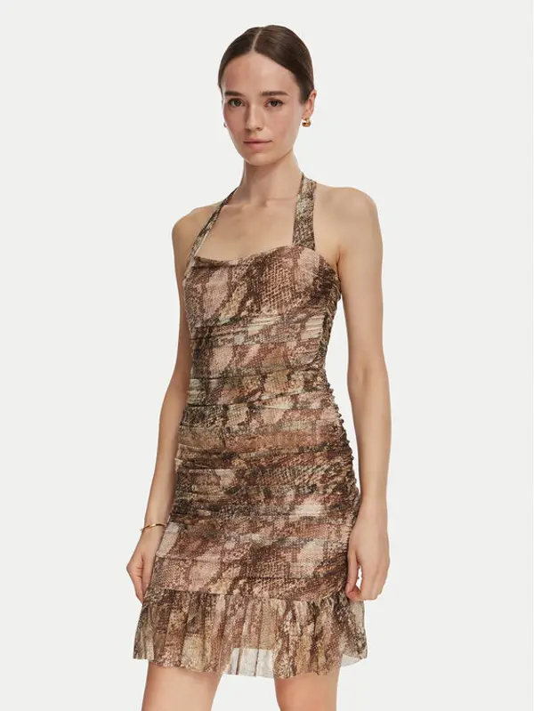 Guess Guess Ljetna haljina W6YK64 K4597 Zelena Regular Fit