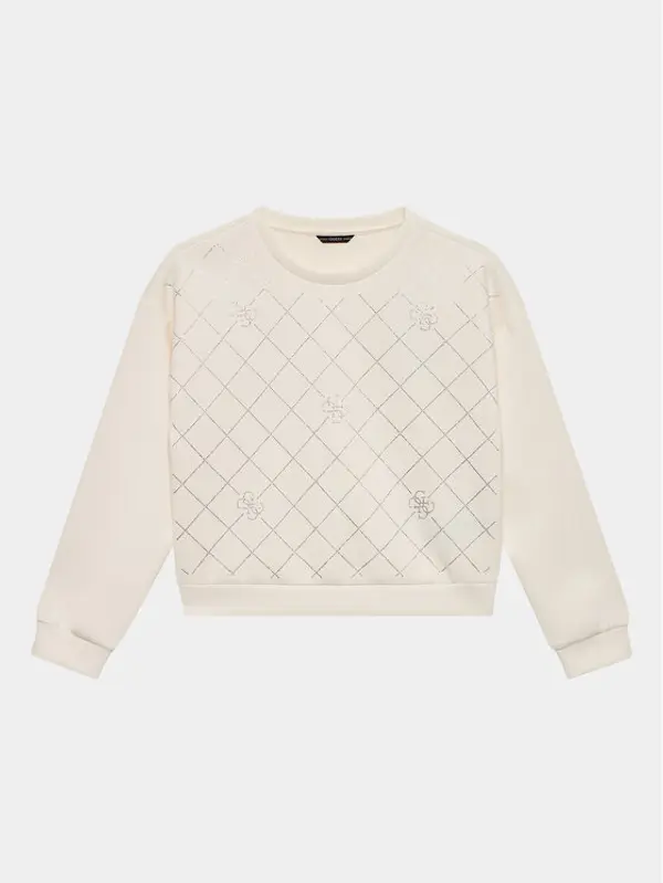 Guess Guess Majica dugih rukava J3BQ03 KAZQ2 Bež Relaxed Fit