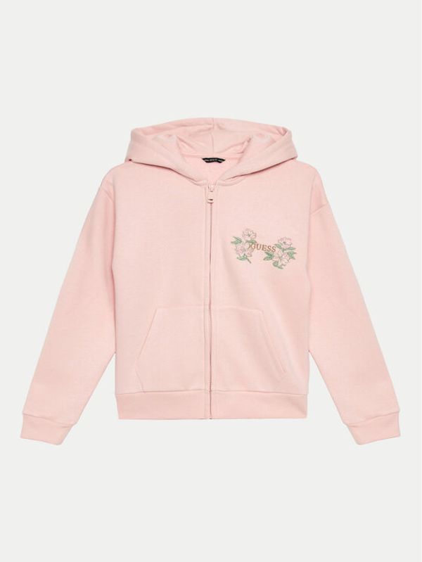 Guess Guess Majica dugih rukava J4BQ26 KCKF2 Ružičasta Regular Fit