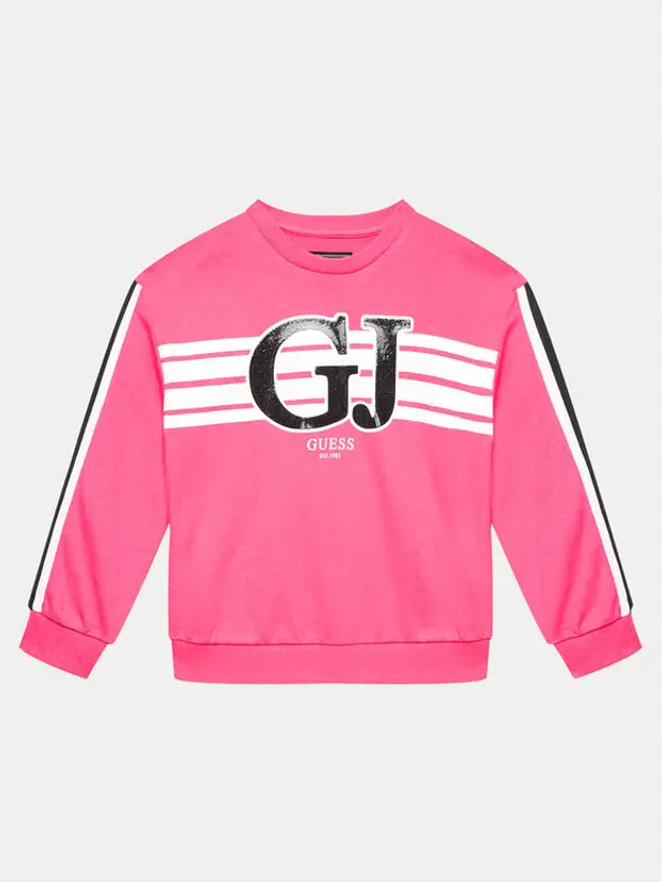 Guess Guess Majica dugih rukava J4YQ01 KA6R4 Ružičasta Regular Fit