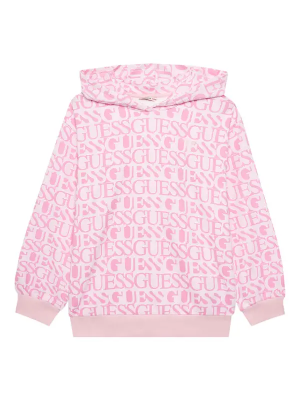 Guess Guess Majica dugih rukava J5YQ02 KAD74 Ružičasta Oversize