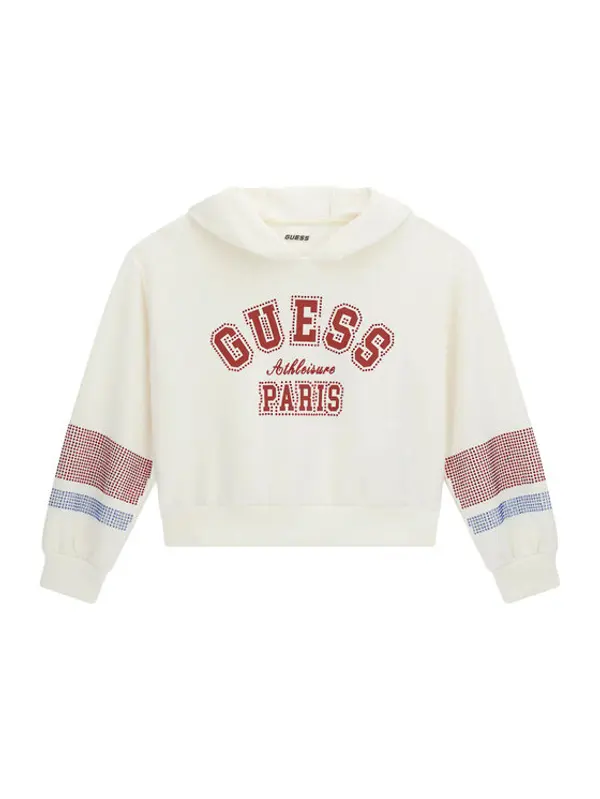 Guess Guess Majica dugih rukava J6RQ11 KCAY2 Écru Regular Fit