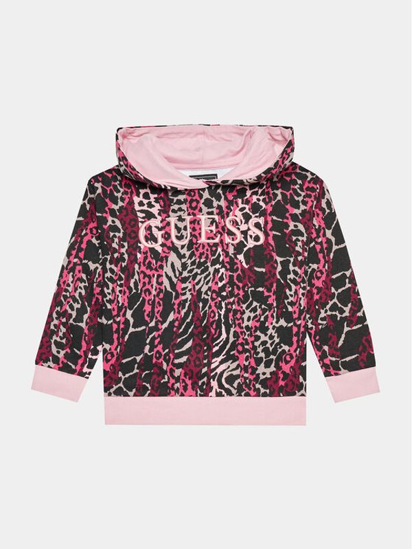 Guess Guess Majica dugih rukava K3BQ05 KAD73 Šarena Regular Fit