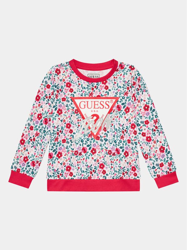 Guess Guess Majica dugih rukava K4RQ00 KA6R3 Šarena Regular Fit