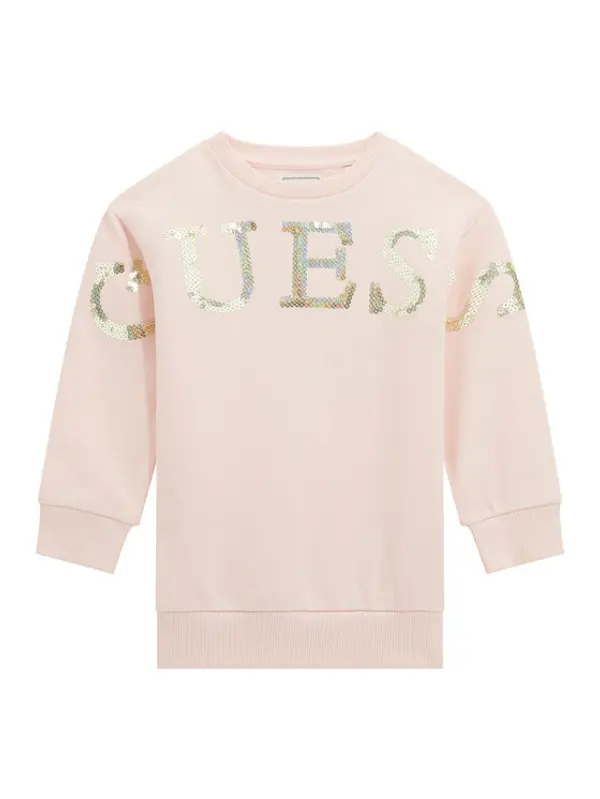 Guess Guess Majica dugih rukava K5BK10 KAD74 Ružičasta Regular Fit