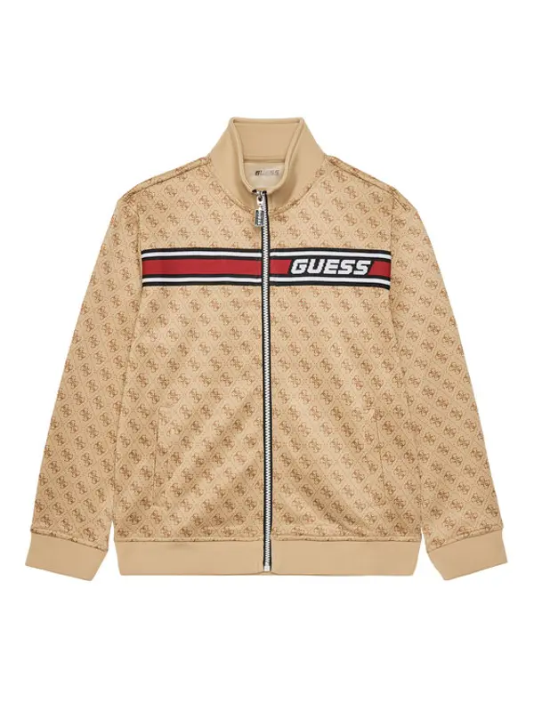 Guess Guess Majica dugih rukava L4YQ24 FL04Q Bež Regular Fit