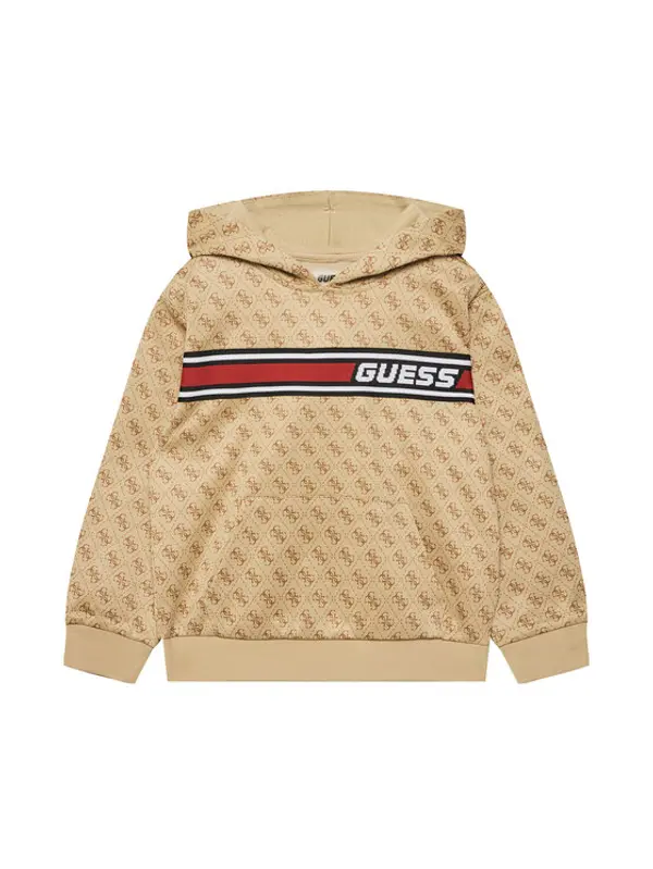 Guess Guess Majica dugih rukava L5RQ24 FL04Q Bež Regular Fit