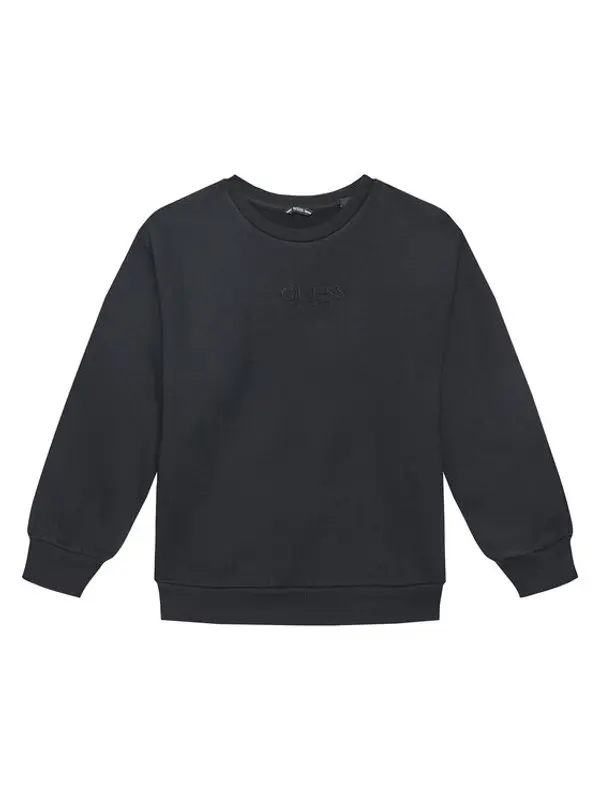 Guess Guess Majica dugih rukava L5YQ22 KAV34 Crna Oversize