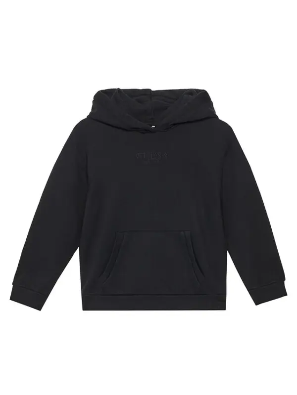 Guess Guess Majica dugih rukava L5YQ25 KAV34 Crna Oversize