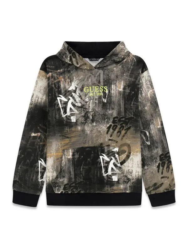 Guess Guess Majica dugih rukava L6RQ00 KA6R4 Siva Regular Fit