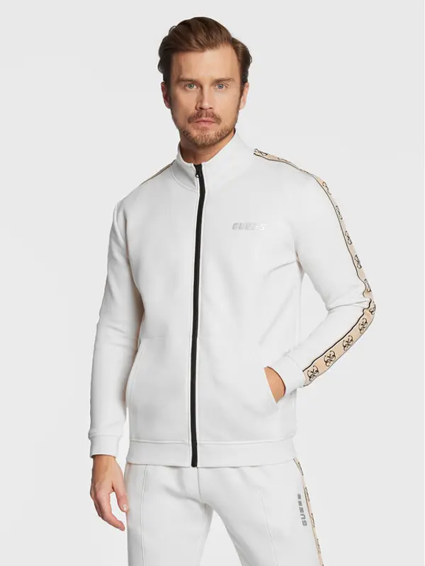 Guess Guess Majica dugih rukava Mickey Z2YQ10 KB3P2 Écru Regular Fit