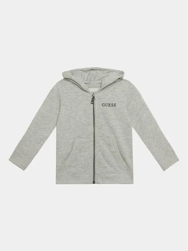 Guess Guess Majica dugih rukava N3YQ07 KAUG0 Siva Regular Fit