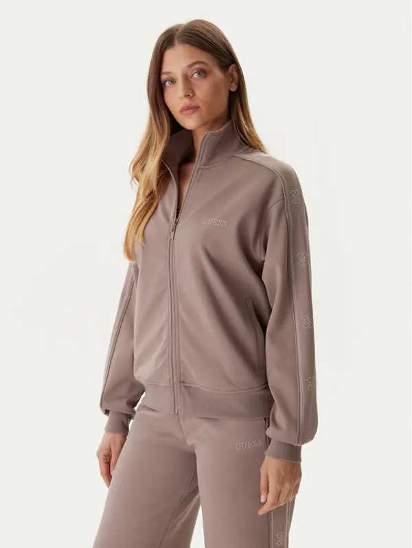 Guess Guess Majica dugih rukava V5BQ15 KCX22 Bež Regular Fit
