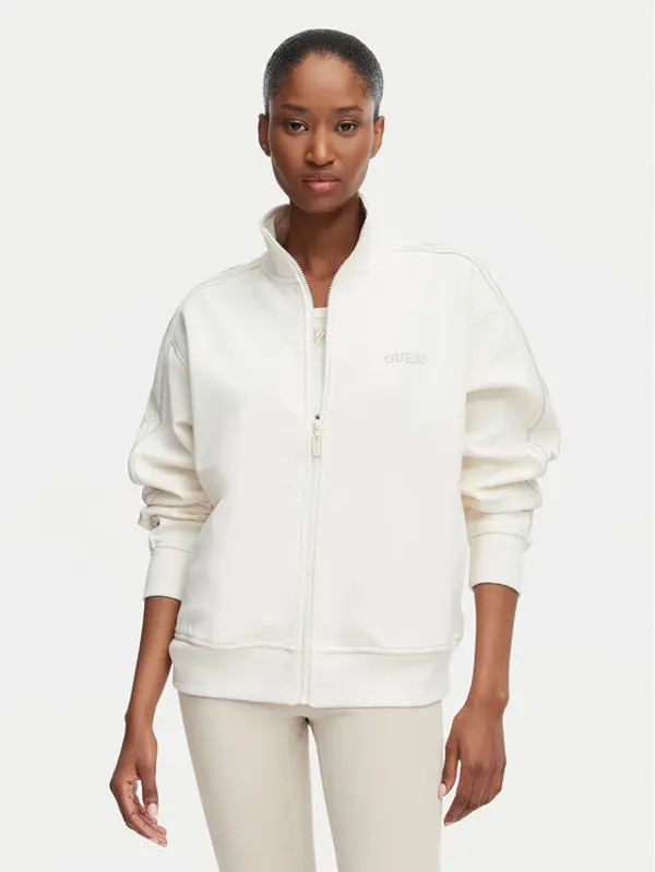 Guess Guess Majica dugih rukava V5BQ15 KCX22 Krem Regular Fit