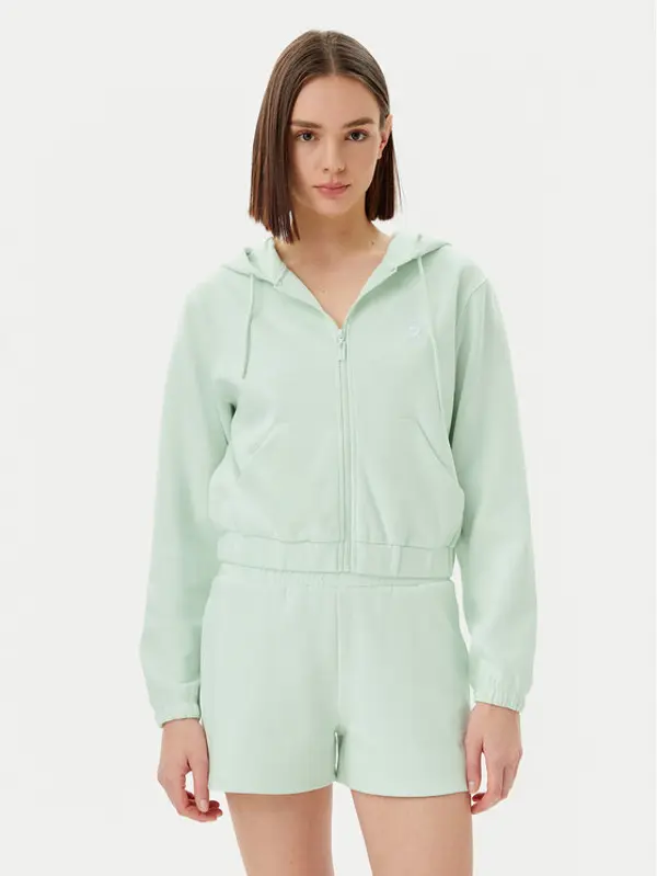 Guess Guess Majica dugih rukava V5RQ20 KC3D2 Zelena Regular Fit