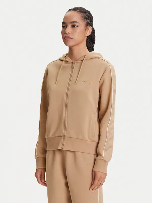 Guess Guess Majica dugih rukava V5YQ00 KB3P2 Bež Regular Fit