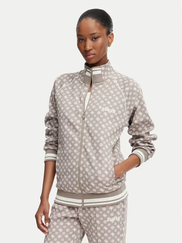 Guess Guess Majica dugih rukava V5YQ03 KB212 Svijetlo smeđa Regular Fit