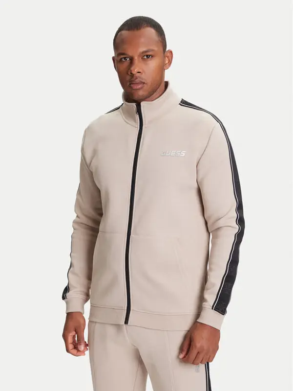 Guess Guess Majica dugih rukava Z2YQ10 KB3P2 Bež Regular Fit