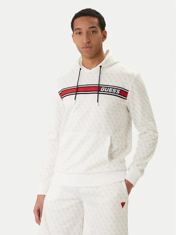 Guess Guess Majica dugih rukava Z4BQ30 K7122 Écru Regular Fit