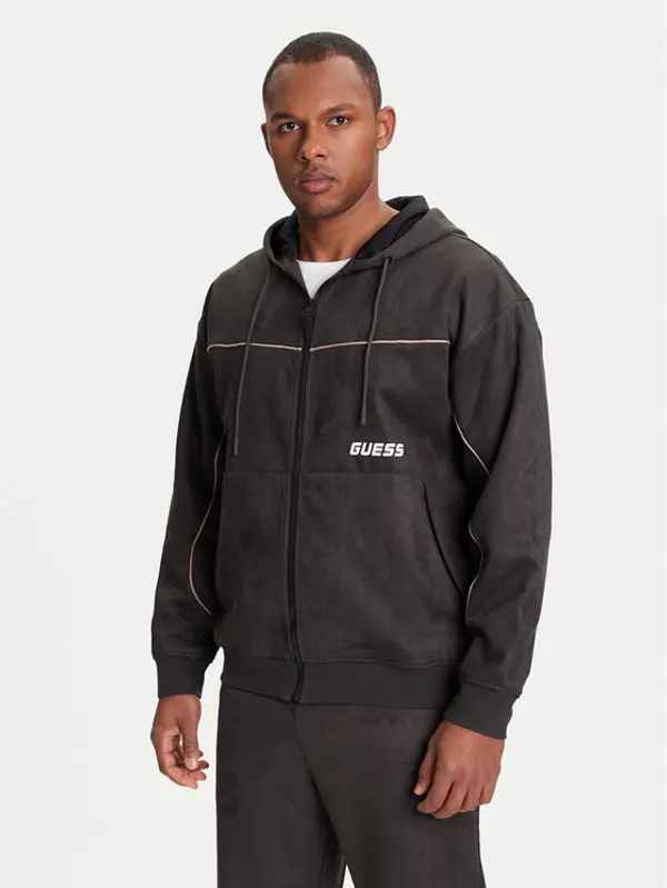 Guess Guess Majica dugih rukava Z5YQ05 KCJY2 Zelena Regular Fit