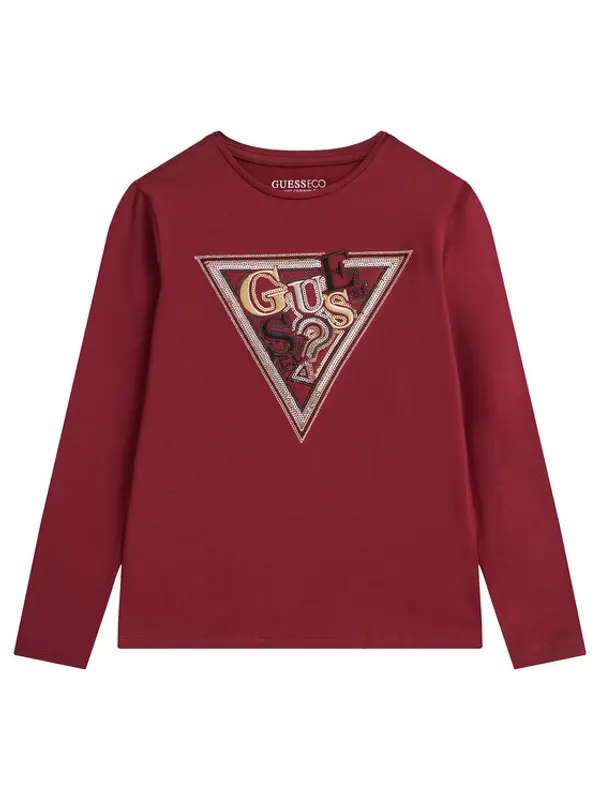 Guess Guess Majica J5BI13 J1314 Crvena Regular Fit