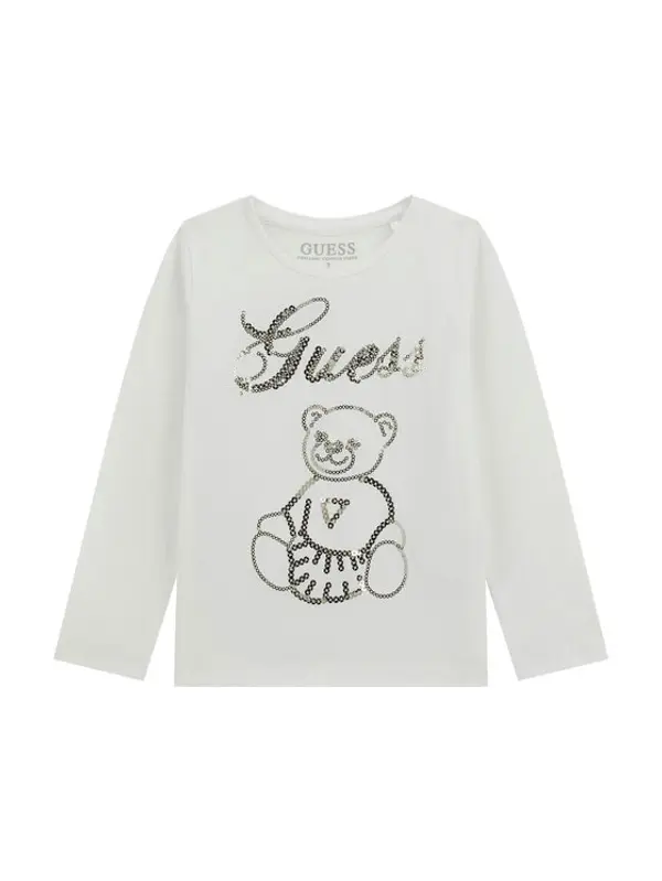 Guess Guess Majica K5BI03 J1314 Bijela Regular Fit