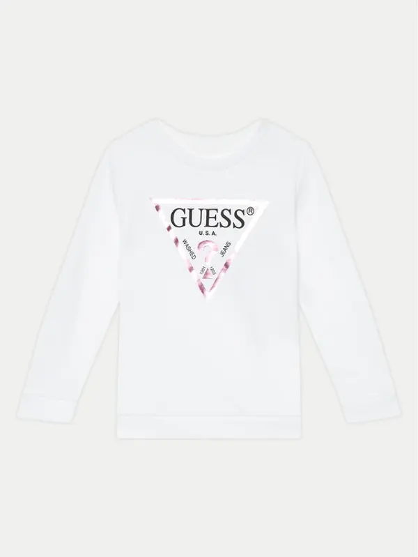 Guess Guess Majica K74Q12 KAUG0 Bijela Regular Fit