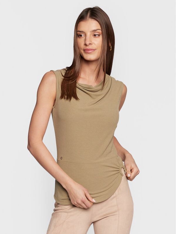 Guess Guess Majica Ramona W3RP42 KAQL2 Zelena Slim Fit