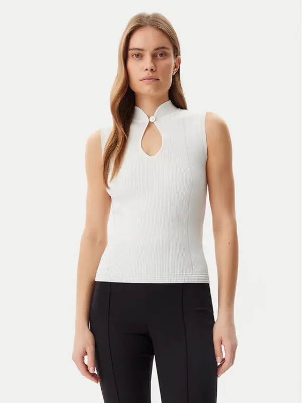 Guess Guess Majica W5GR10 Z3L10 Bež Regular Fit