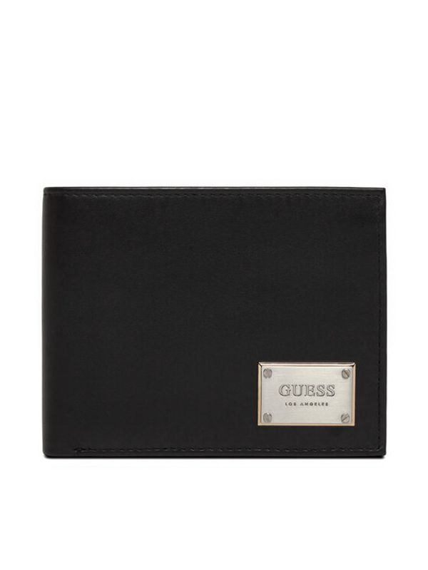 Guess Guess Mali muški novčanik SMMISE LEA20 Crna