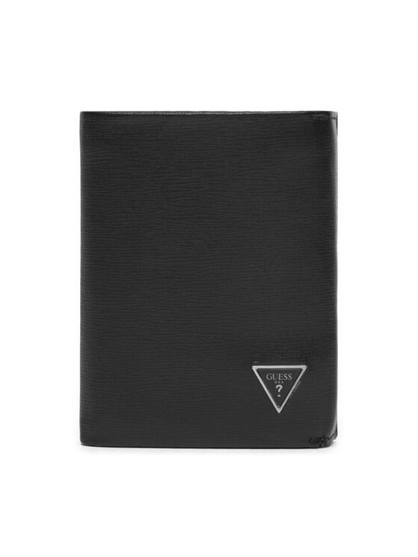 Guess Guess Mali muški novčanik SMMTSL LEA65 Crna