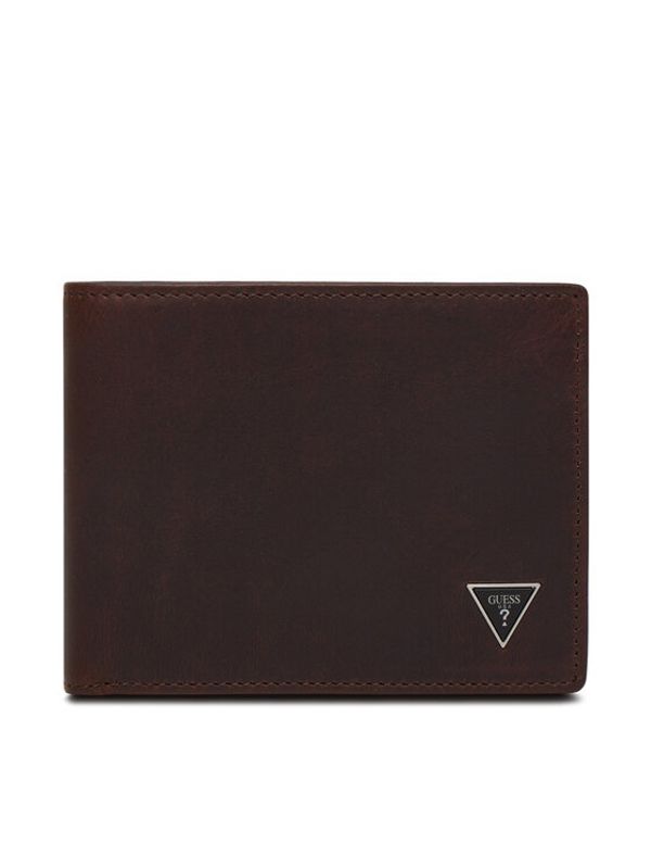 Guess Guess Mali muški novčanik SMROVL LEA20 Smeđa
