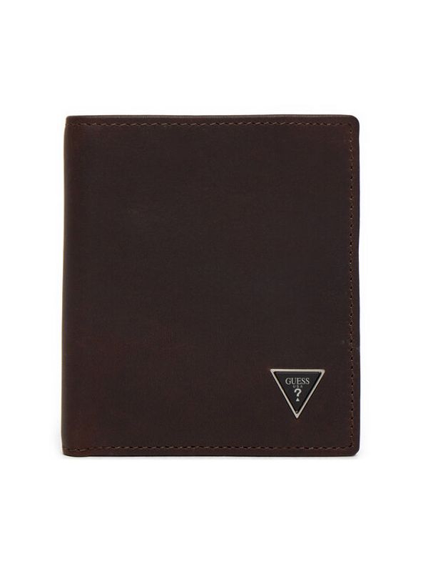 Guess Guess Mali muški novčanik SMROVL LEA22 Smeđa