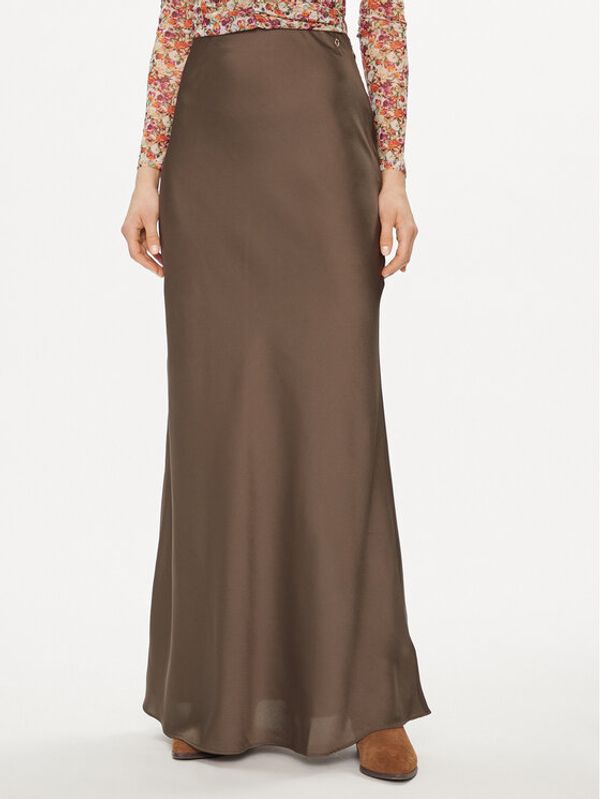 Guess Guess Maxi suknja Annachiara W4GD12 WD8G2 Smeđa Regular Fit