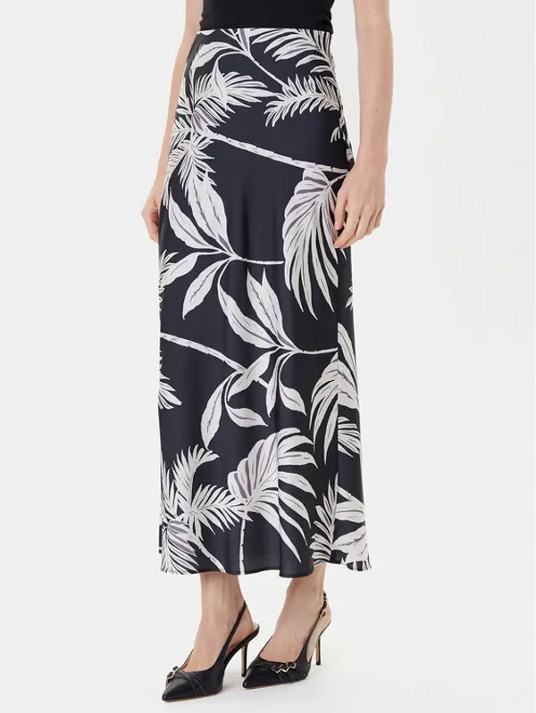 Guess Guess Midi suknja W5YD55 WF1T2 Crna Regular Fit