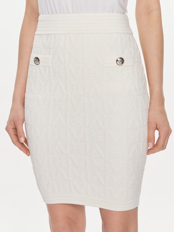 Guess Guess Mini suknja 4RGD00 5661Z Bež Slim Fit