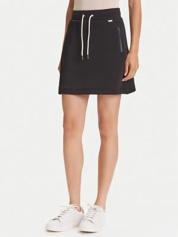 Guess Guess Mini suknja V5YD03 KBSL2 Crna Regular Fit