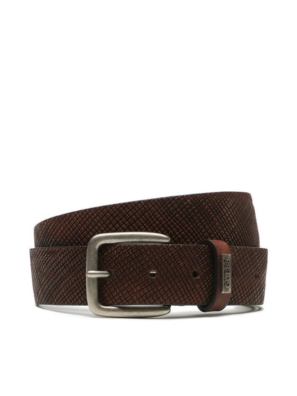 Guess Guess Muški remen M3BZ30 L0TS0 Smeđa