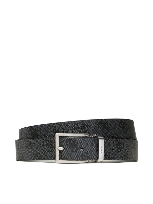 Guess Guess Muški remen Vezzola Belts BM7543 LEA35 Crna